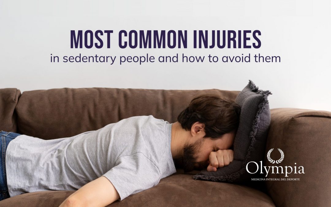 Most common injuries in sedentary people and how to avoid them