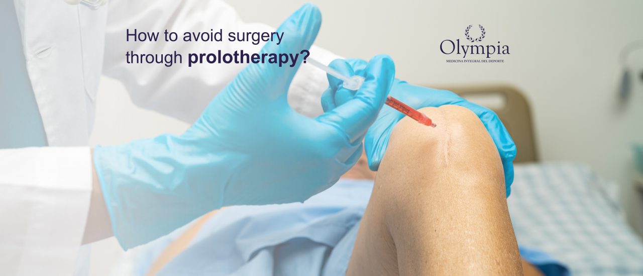 How to avoid surgery through prolotherapy Olympia